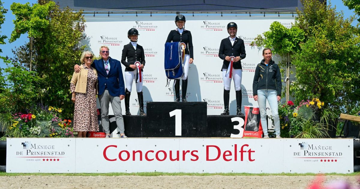 Winners Subli Competition Delft - five-year-old dressage horses